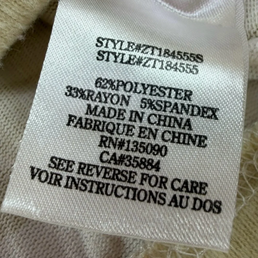 Z Supply Camouflage Sweatshirt - Cream tan and yellow - Picture 3 of 7